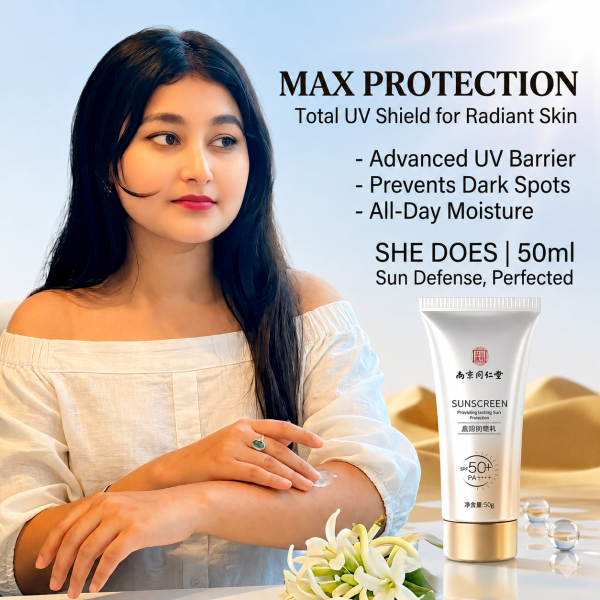 Max Protection Sunscreen SPF 50+ PA+++ (50ml)